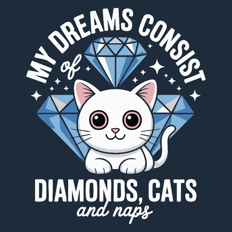 Träume bestehen aus Diamanten, Katzen, Nickerchen