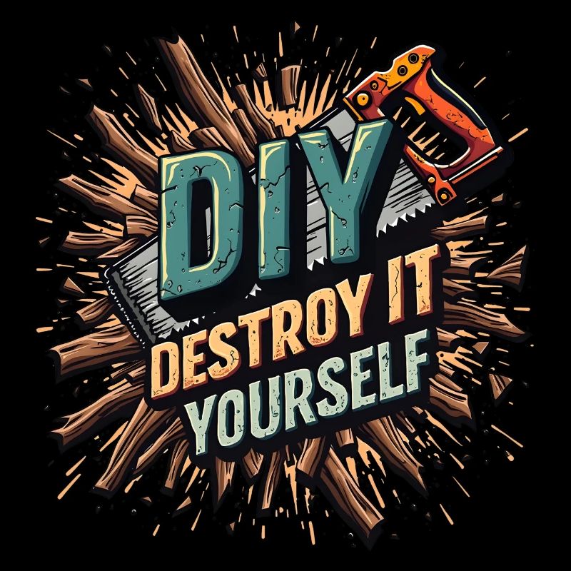 DIY Destroy it yourself - Handwerkeln Upcycling