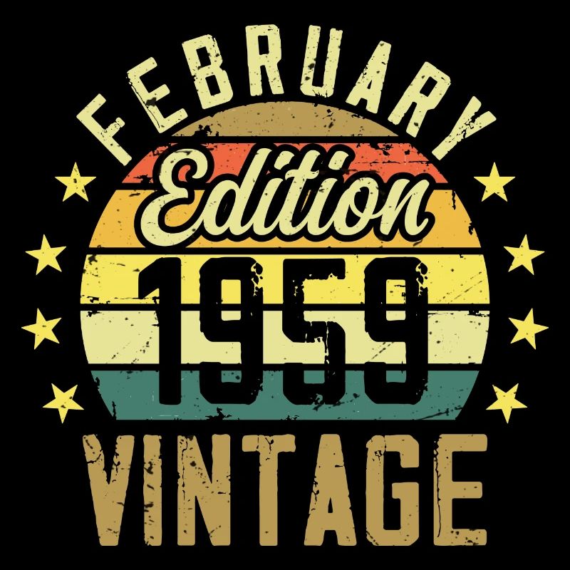 Anniversaire 65 ans - Cadeau Février 1959 - 65e