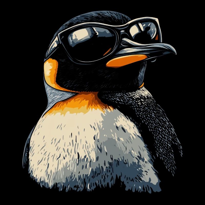 Pinguin cool Sonnenbrille Tiere Tier