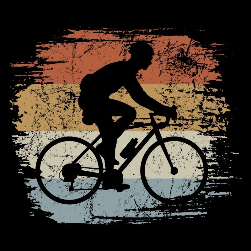 Vélo Rétro - Vintage - Silhouette
