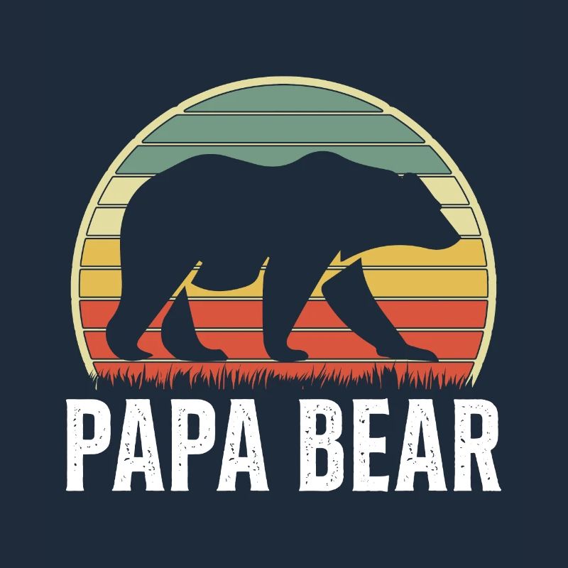 Papa Bear proud Daddy stolzer Vater