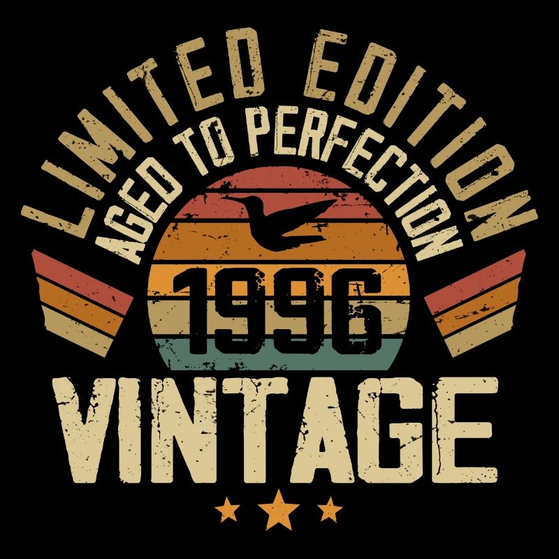 Vintage 1996 Retro 1996 Birthday Gift