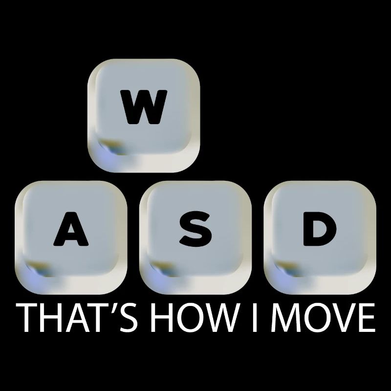 WASD Gaming Zocken Videospiel, PC, Computer