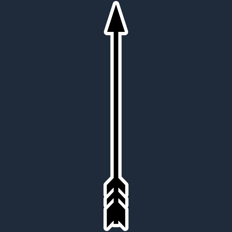 Arrow with Frame Vector