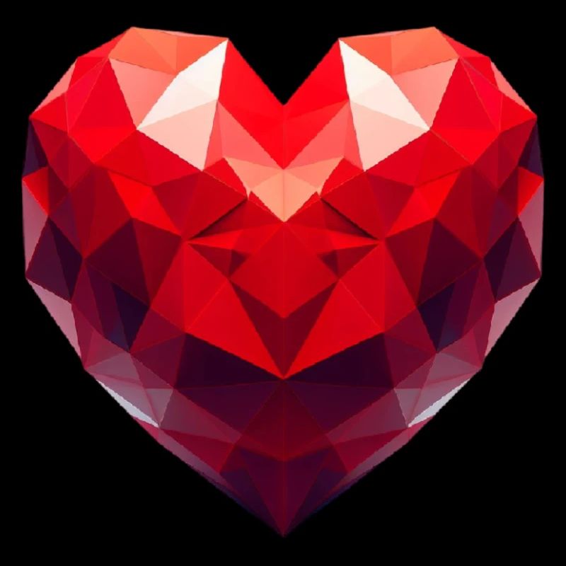 Polygone de cœur