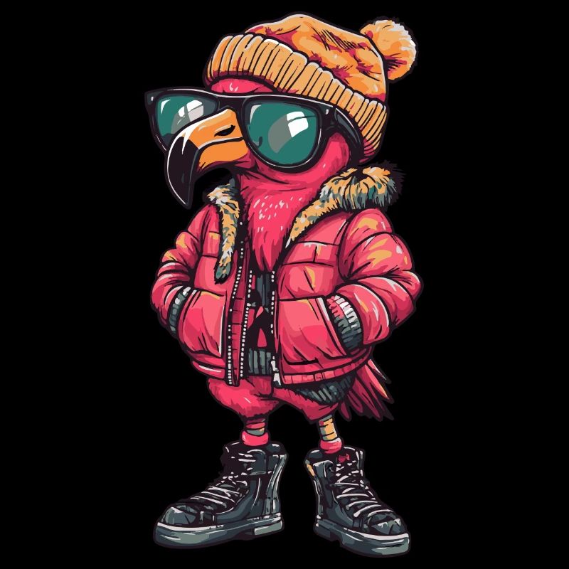 Flamingo Winter