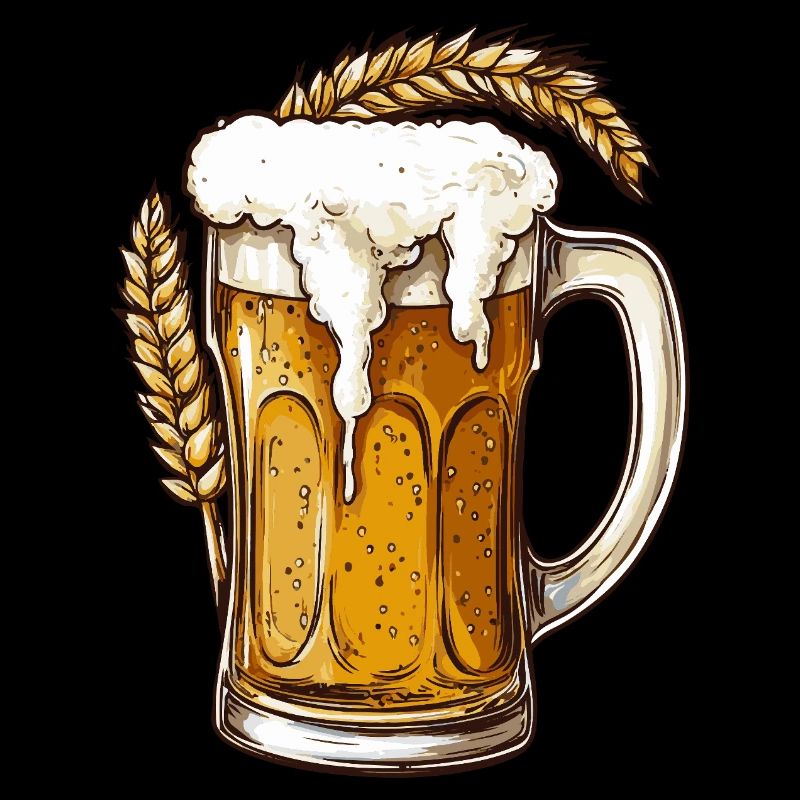 Beer Hops Beer Mug