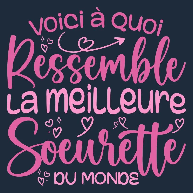 Cadeau Meilleure Sœurette - Cadeau Super Soeurette