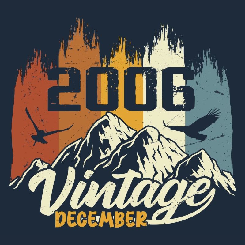 Geburtstagsgeschenk geboren im Dezember 2006