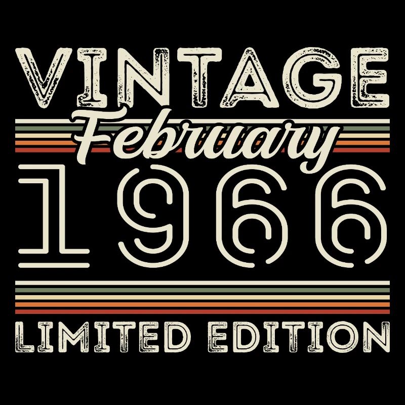 Février 1966 Cadeau d’anniversaire - Février 1966