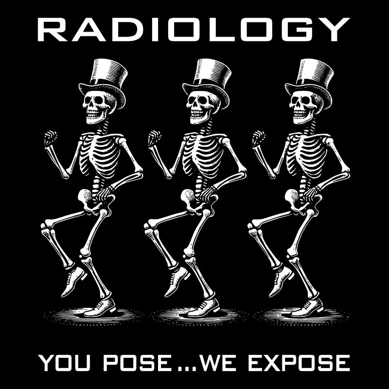 Dancing skeletons funny radiologist saying