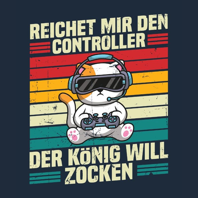 Reichet mir den controller der könig will zocken