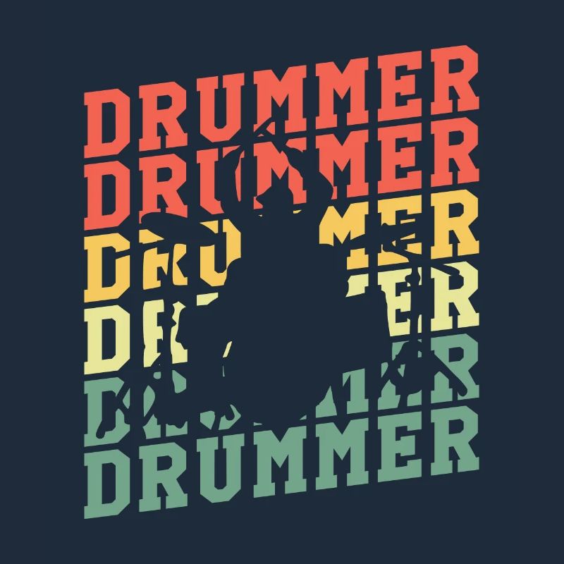 Vintage Drummer Gift