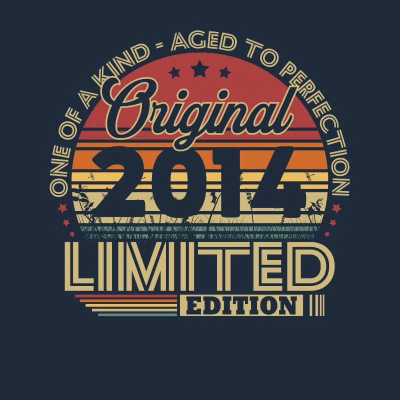 Original 2014 Vintage Retro Geburtstagsgeschenk