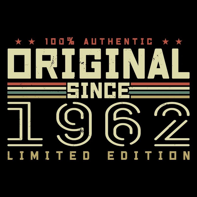 Original 1962 Geburtstagsgeschenk 1962 Retro 1962