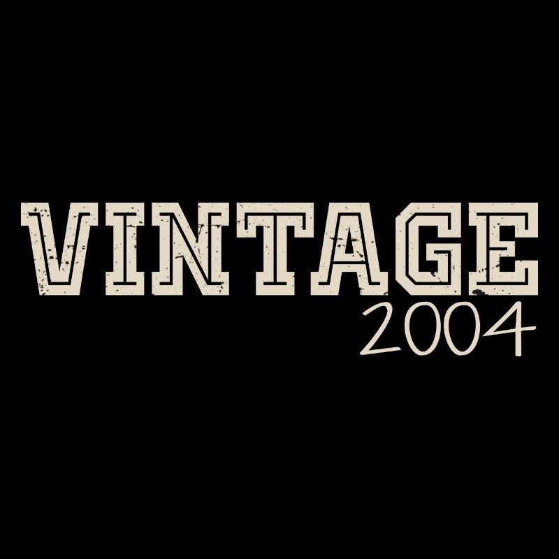 Vintage 2004 Original 2004 Rétro 2004 Cadeau 2004