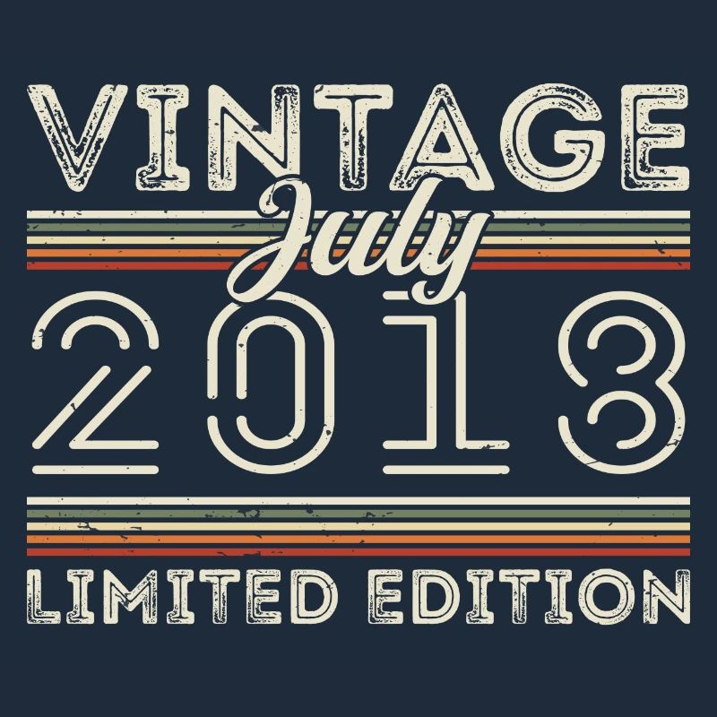 Juli 2018 Juli Geburtstagsgeschenk Juli 2018