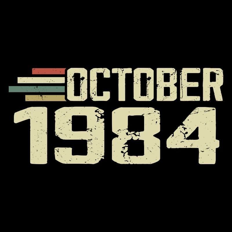 Octobre 1984 - Anniversaire en octobre 1984