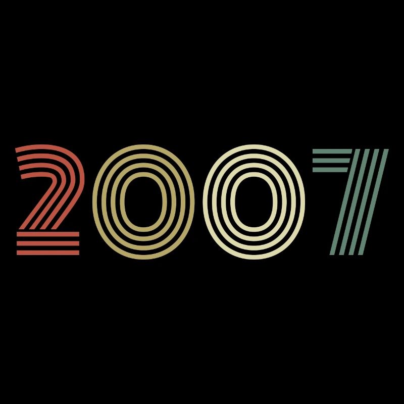 2007 Anniversaire Millésime 2007 Cadeau 2007