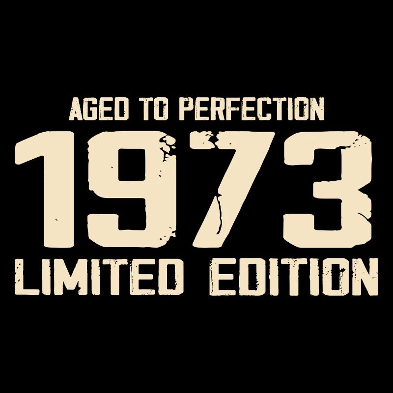 1973 Edition limitée 1973 Anniversaire 1973 Rétro