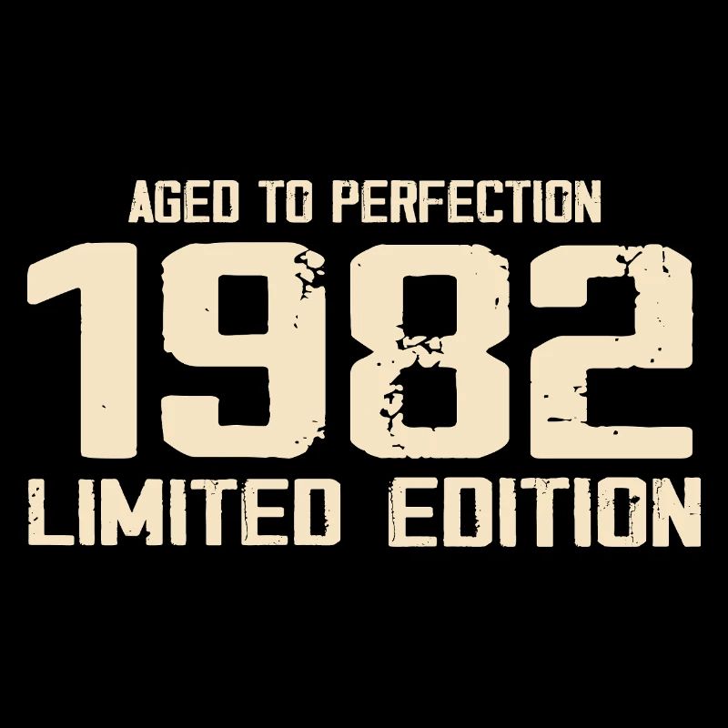 1982 Limited edition 1982 Geburtstag 1982 Retro