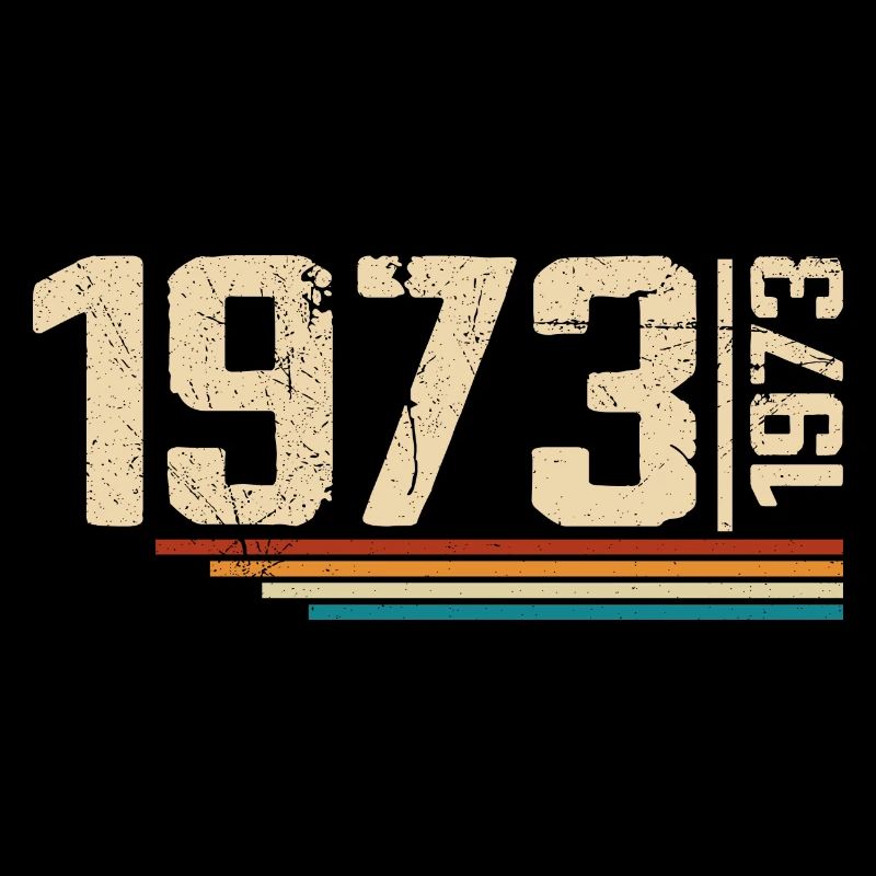 Vintage-Geburtstag 1973. Geburtstagsfeier 1973
