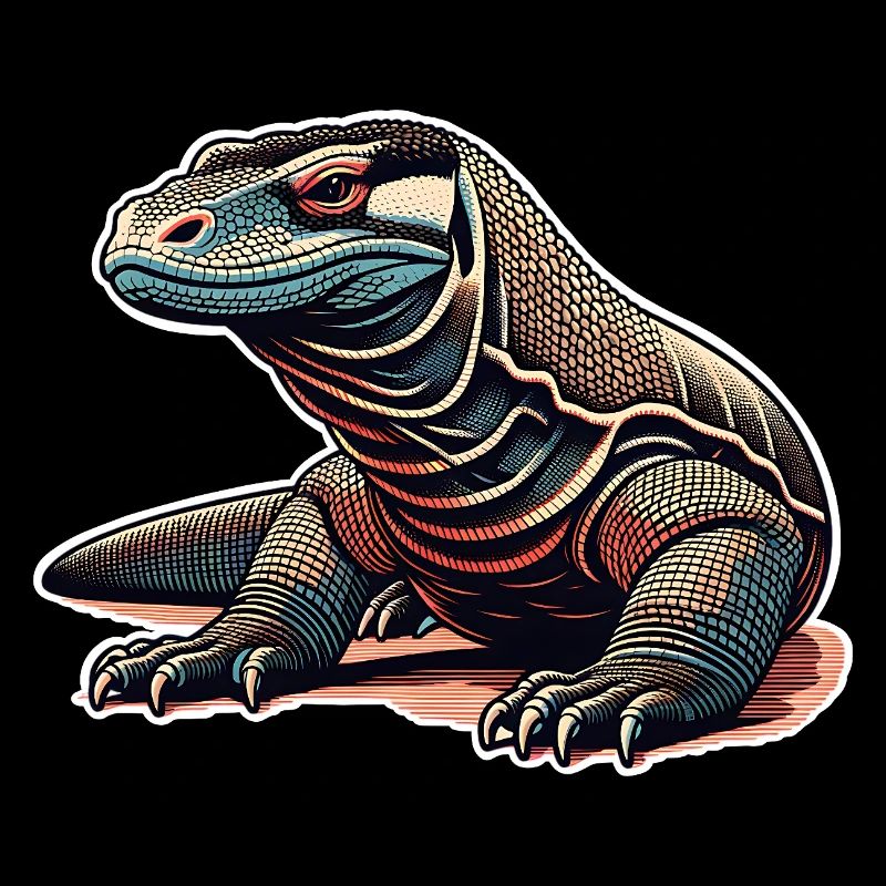 Komodowaran Komodo Dragon