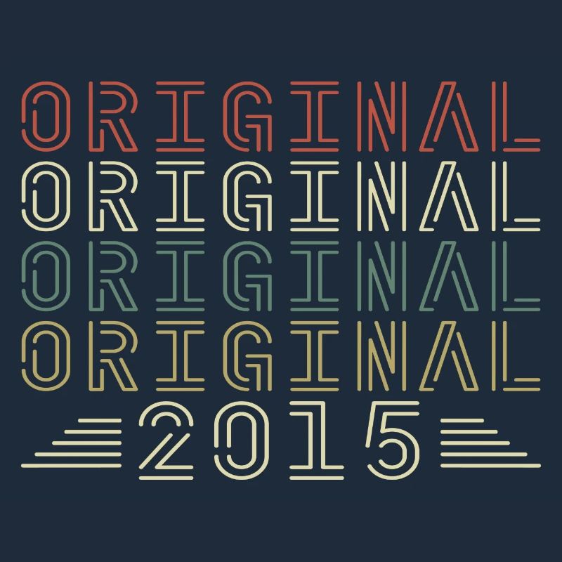 Original 2015 Vintage Retro Geburtstagsgeschenk