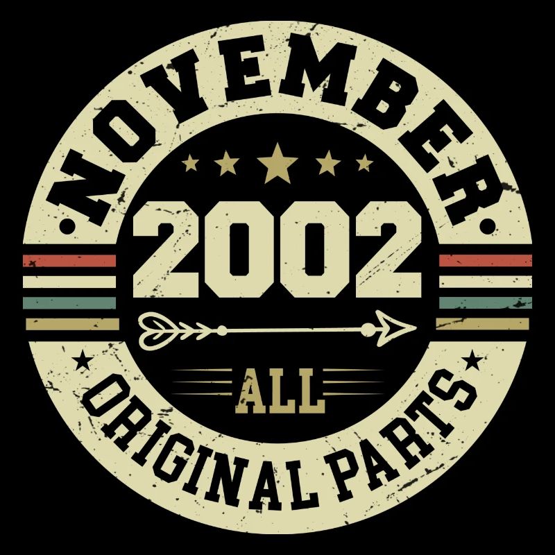 Vintage November 2002 - Geburtstag November 2002
