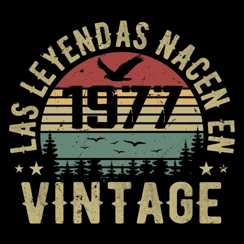Legenden sind geboren 1977 Geburtstagsgeschenk 1977