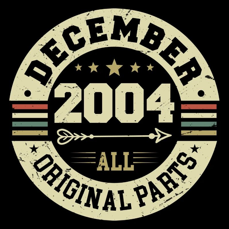 Légendes Anniversaire Décembre 2004 Naissance Cadeau
