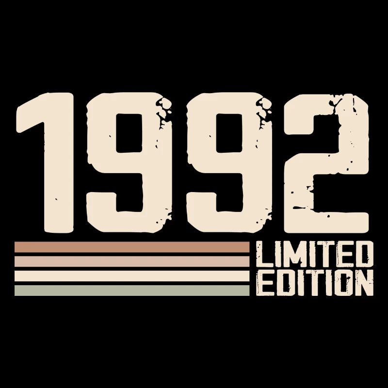 1992 Millésime 1992 Anniversaire 1992 Rétro 1992