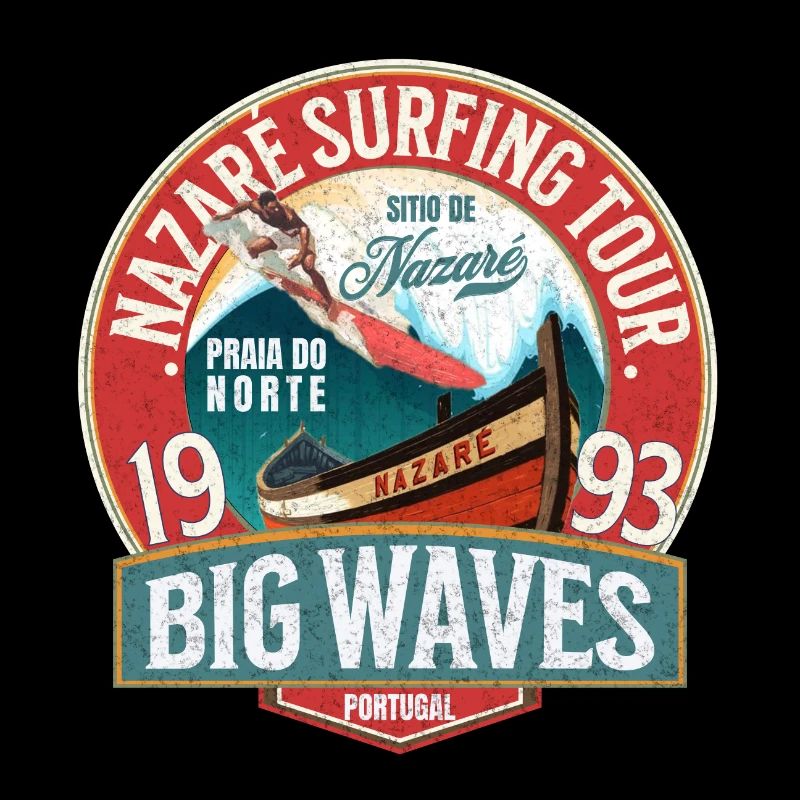 Big wave sitio de Nazare surf