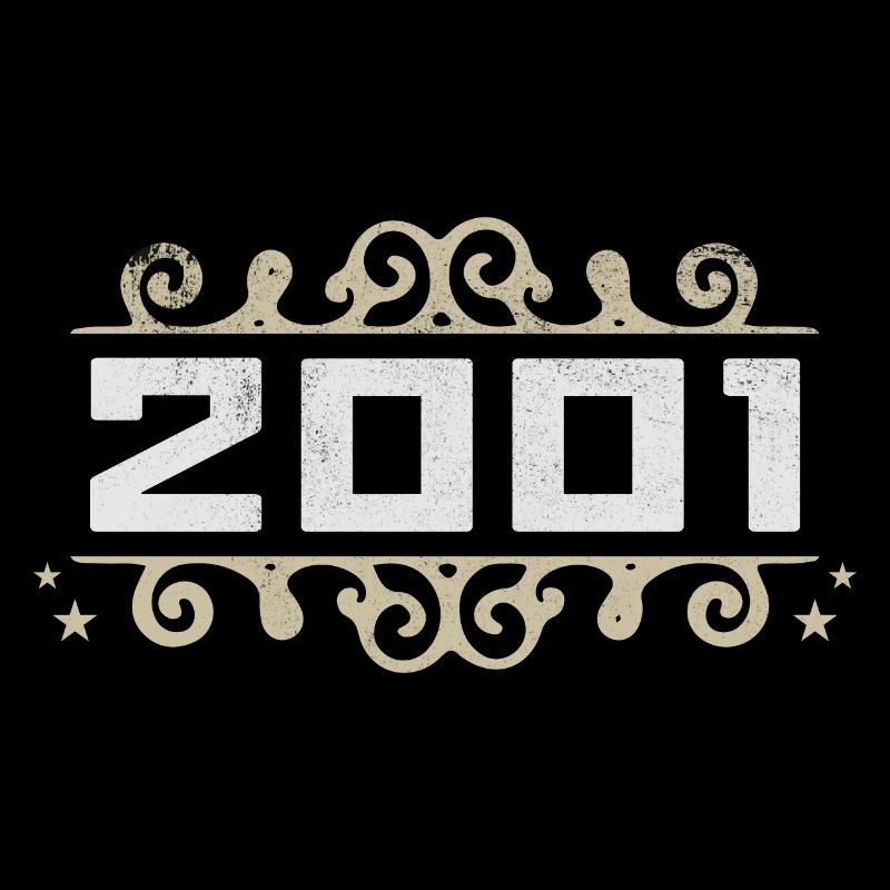 Millésime 2001 Rétro Anniversaire 2001 Millésime 2001