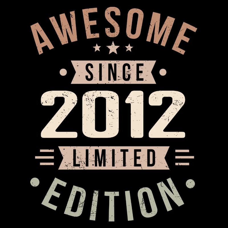 Original 2012 Millésime Vintage Anniversaire 2012