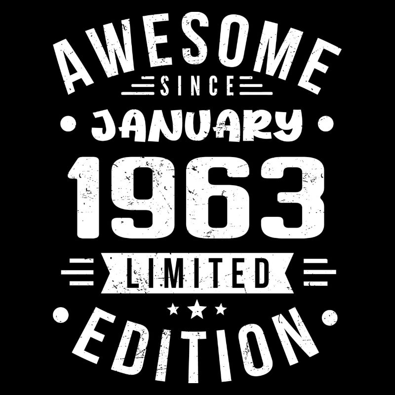 Janvier 1963 - Anniversaire Janvier 1963 I Janvier 1963
