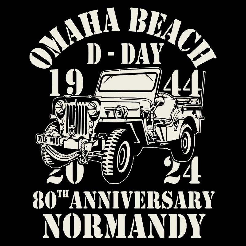 Omaha Beach D-Day1944-2024 80th Anniversary