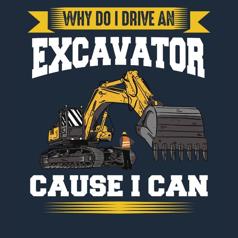 Excavator Excavator Driver Construction Site Work