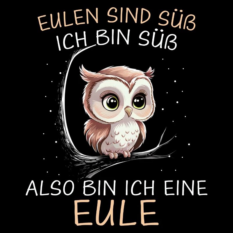 Nachteule Eule Eulen Vogel