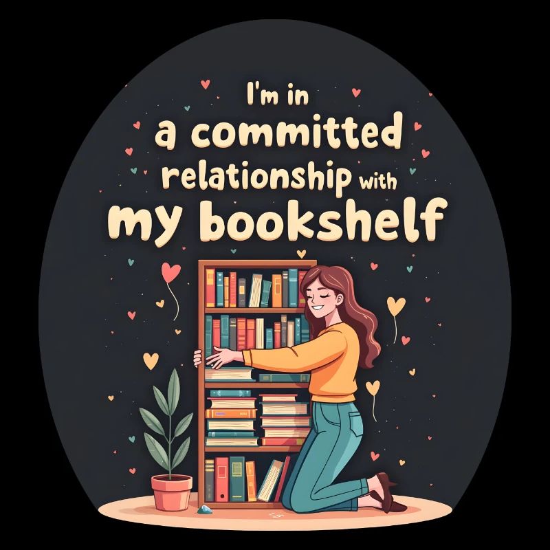 I'm in a committed relationship with my bookshelf
