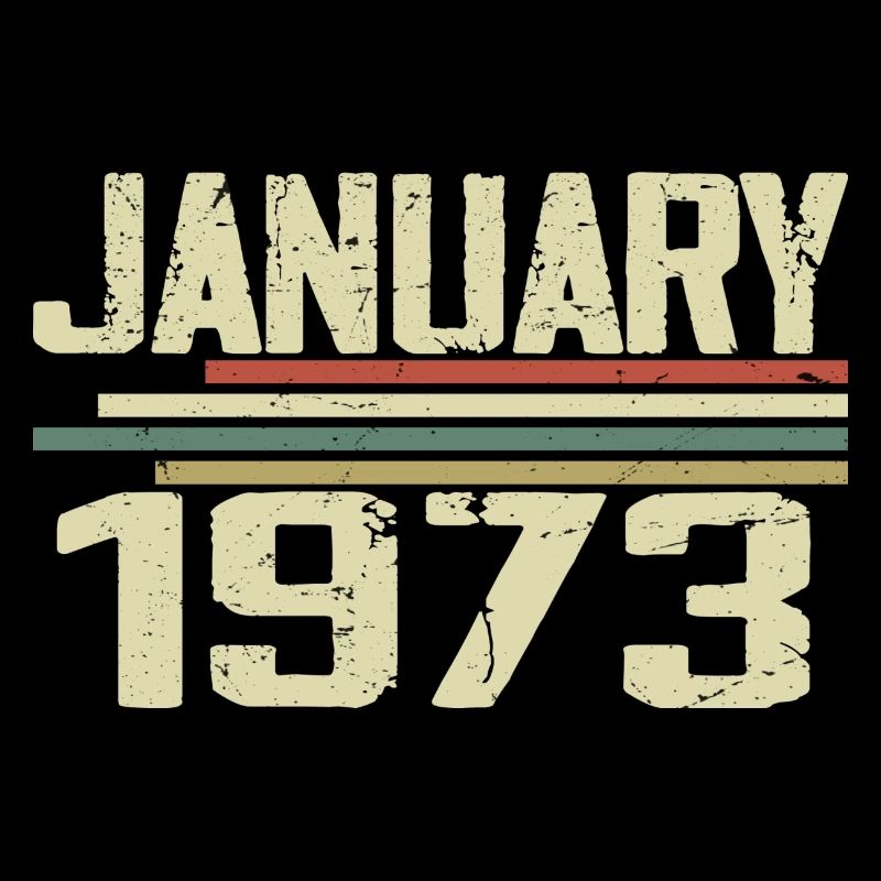 January 1973 - Birthday present January 1973