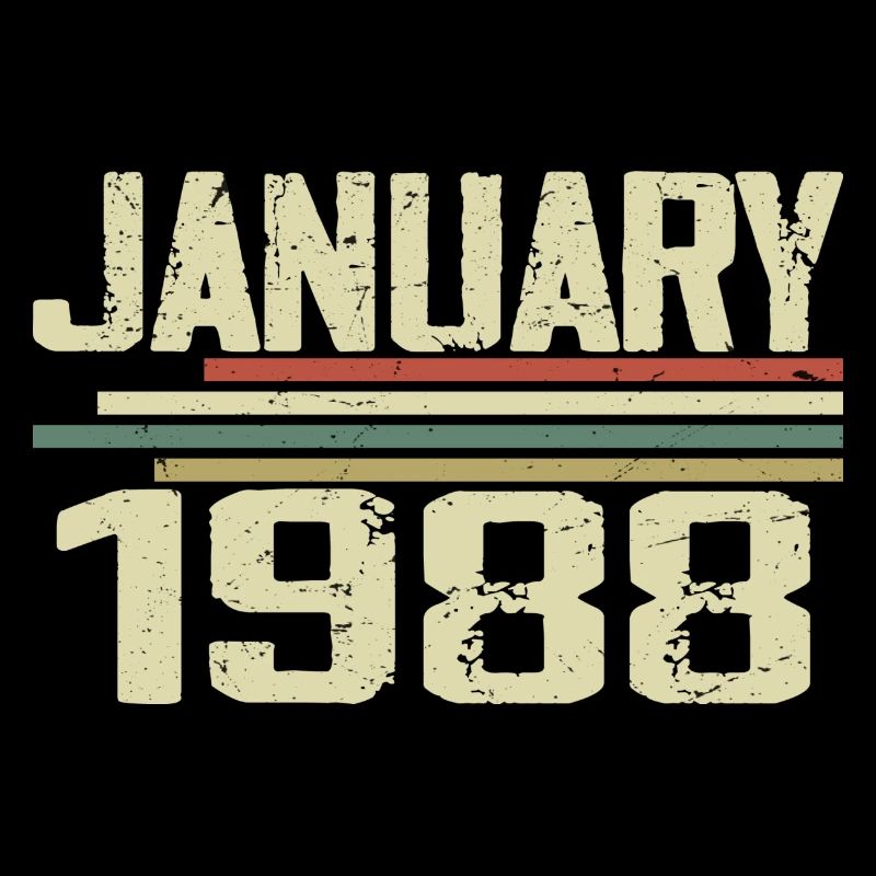 Januar 1988 - Geburtstagsgeschenk Januar 1988