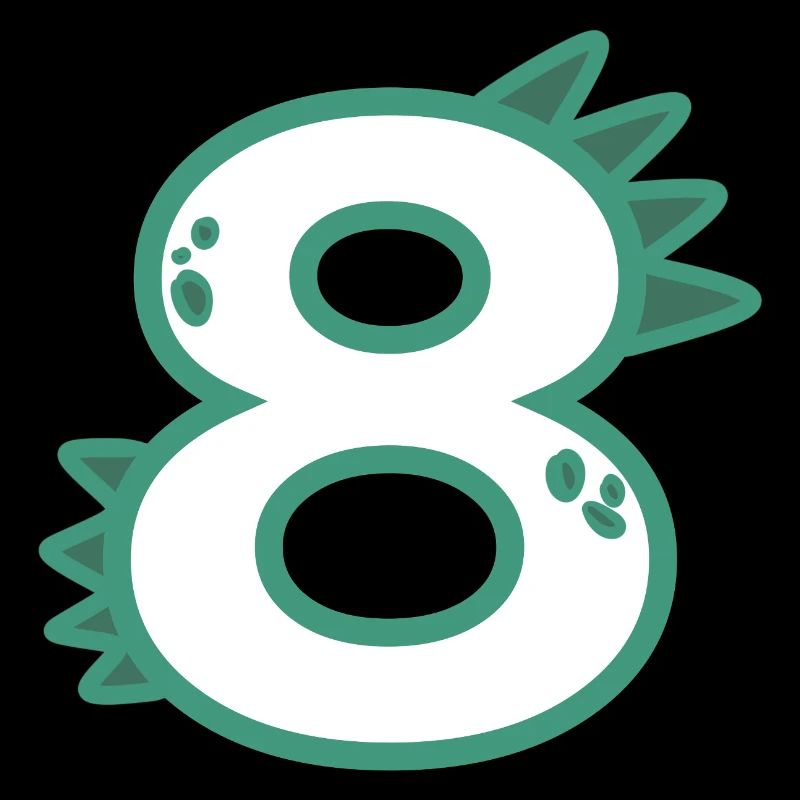 Zahl 8