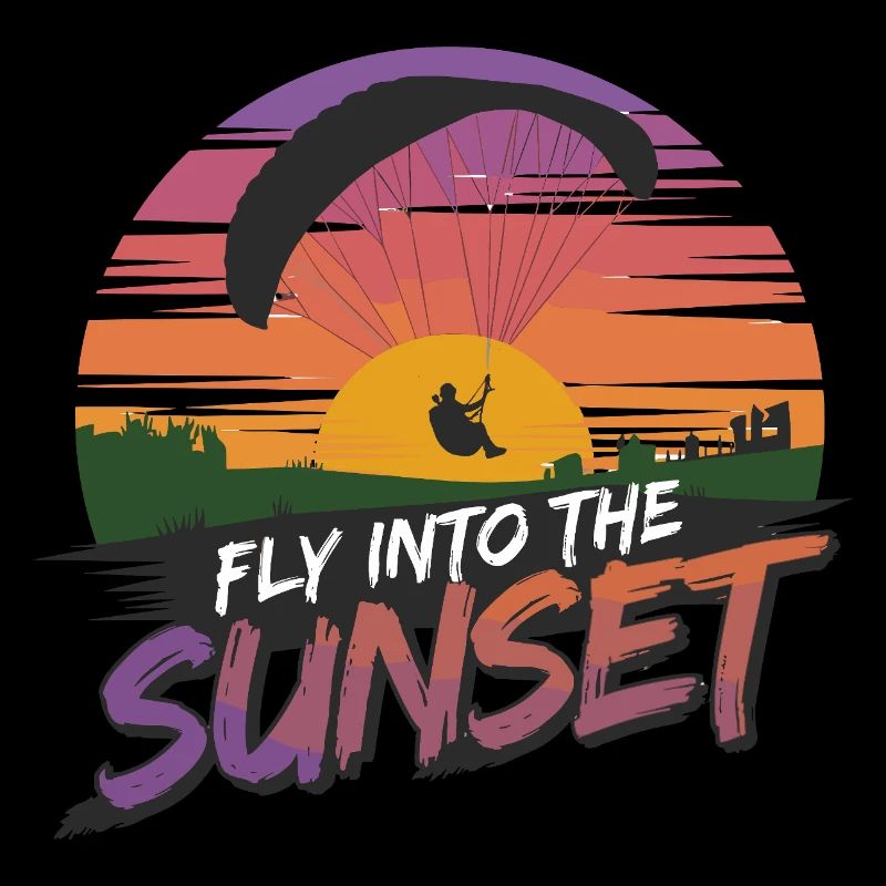 Gleitschirmfliegen Fly Into Sunset Abenteuer