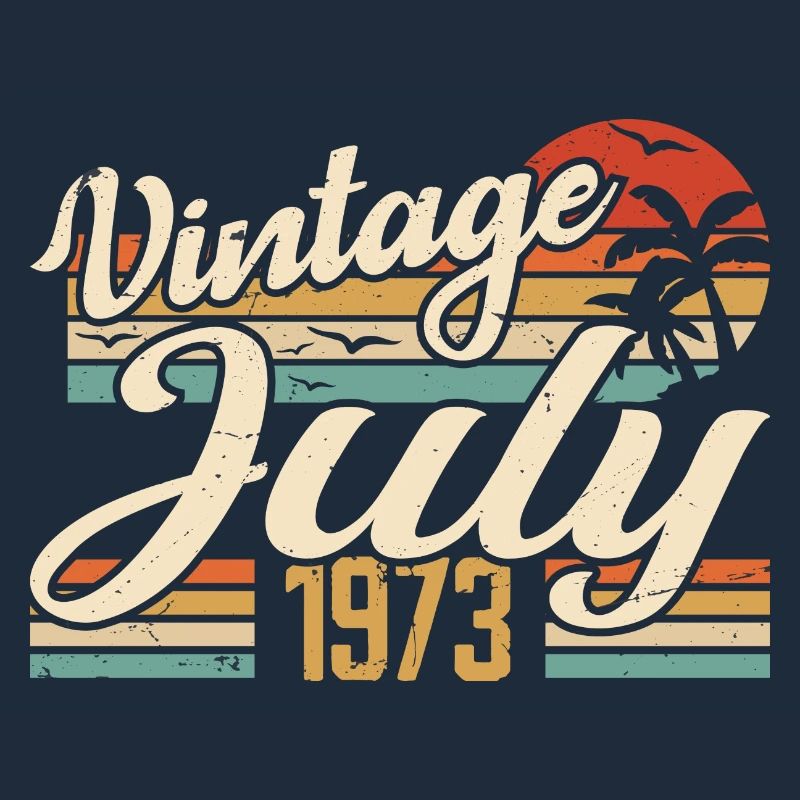 Geschenk vom Juli 1973, 51. Geburtstag Juli 1973
