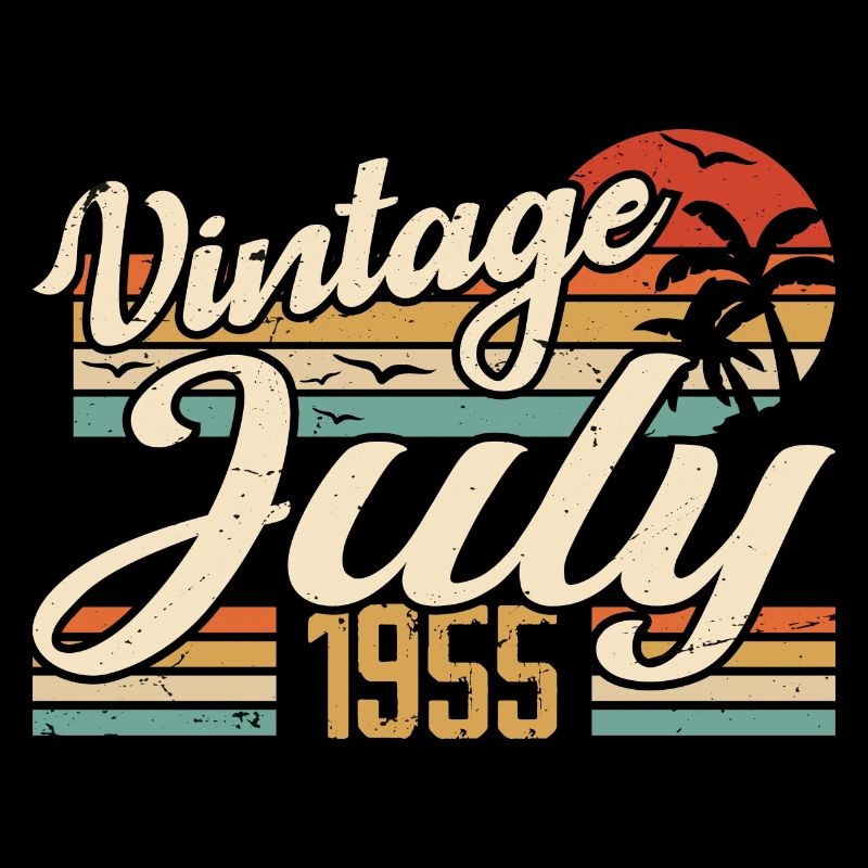 Juli 1955 Geschenk zum 69. Geburtstag Juli 1955