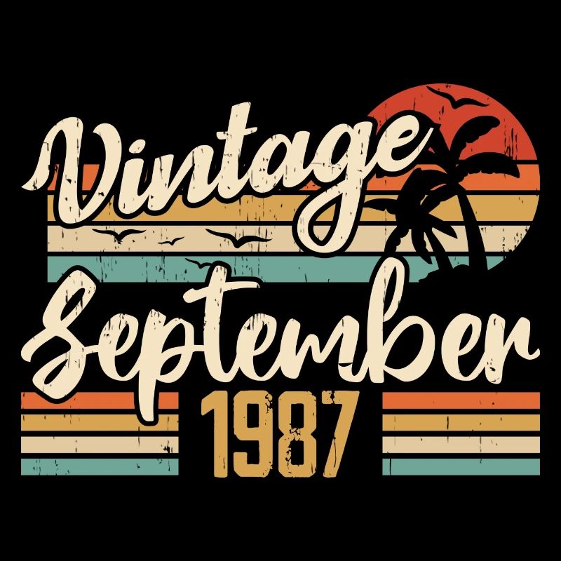 September 1987 Anniversary Gift September 1987
