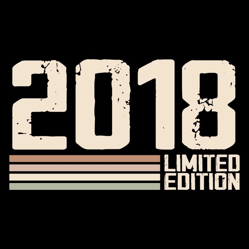 2018 Millésime 2018 Anniversaire 2018 Rétro 2018