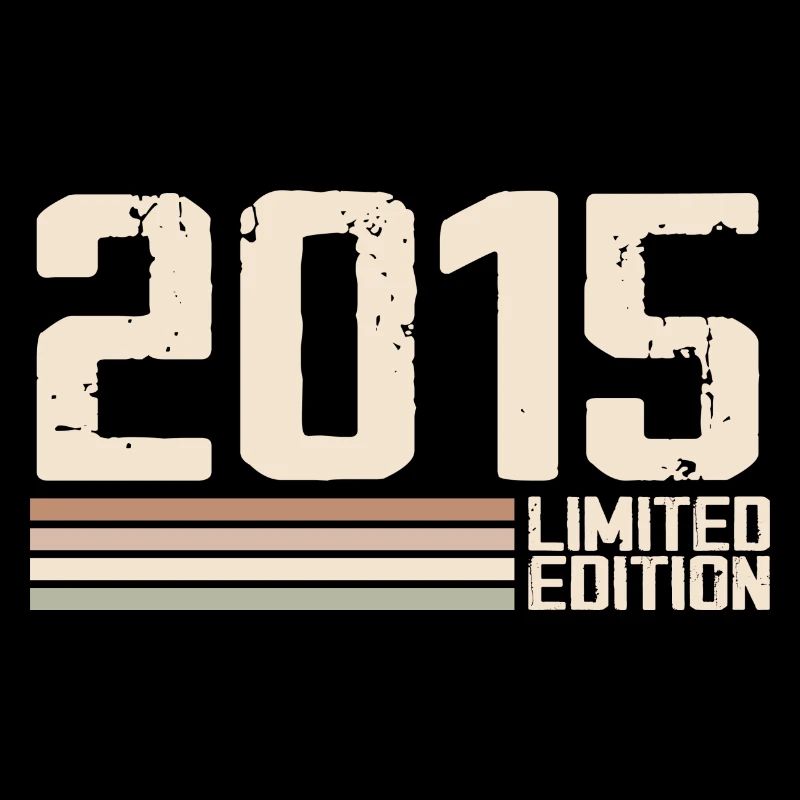 2015 Millésime 2015 Anniversaire 2015 Rétro 2015